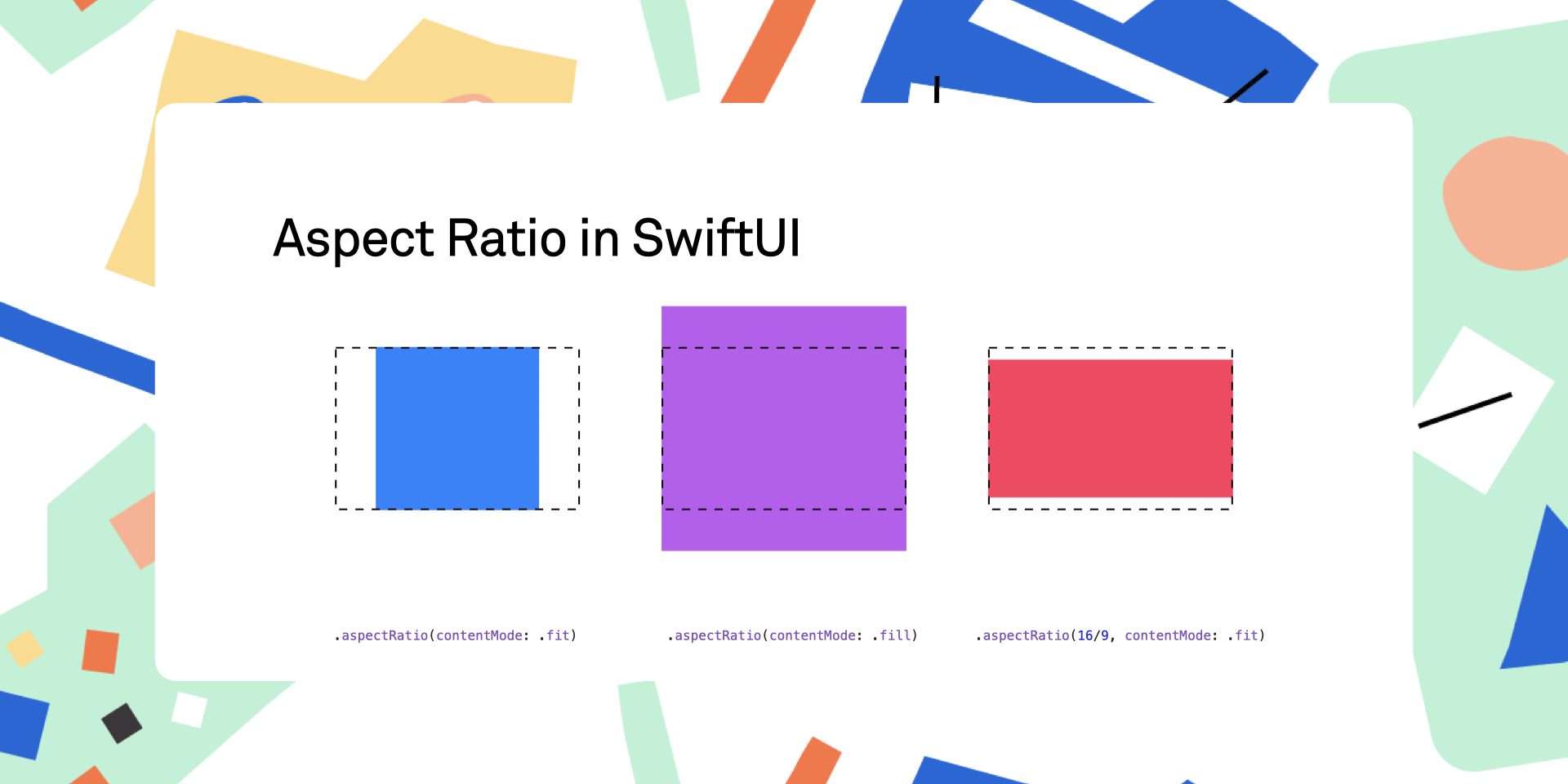 Side Ratios in SwiftUI · objc.io